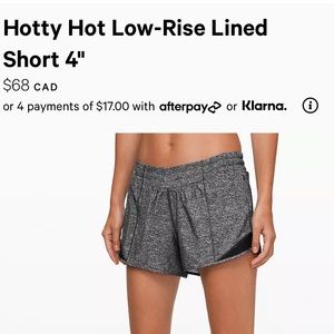 Hotty Hot Low Rise 4 inch